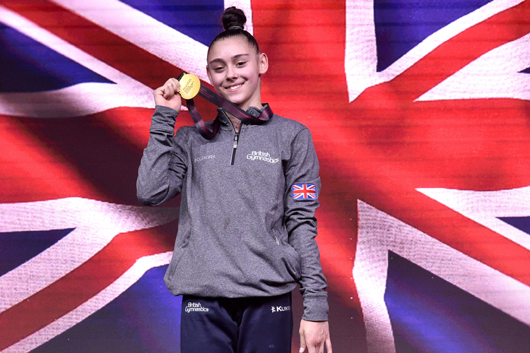Gold for Gadirova at European Gymnastics Championships