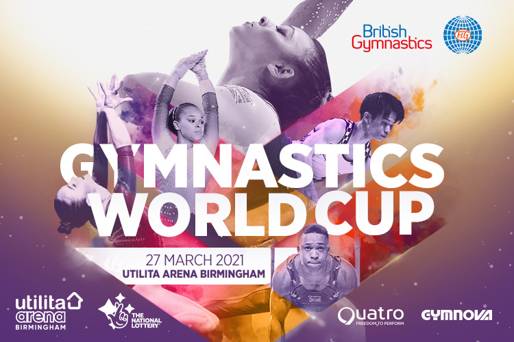 Gymnastics World Cup returns to Birmingham in 2021