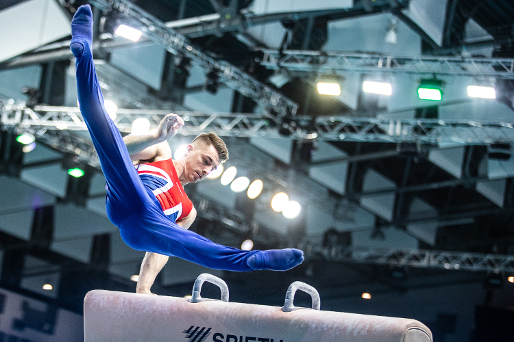 Max wins pommel gold and Ellie adds to European medal haul