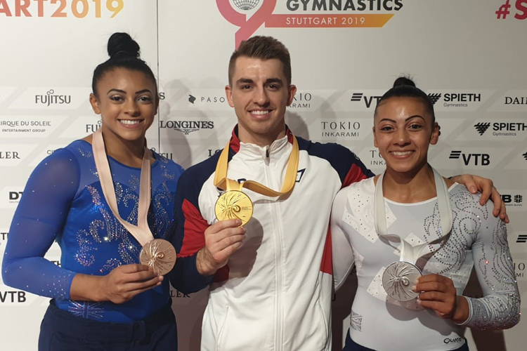World gold, silver and bronze for GB on super Saturday in Stuttgart