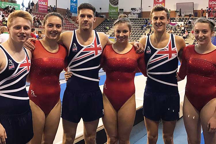 GB a dominant force at the 2016 International Loule Cup - British Gymnastics