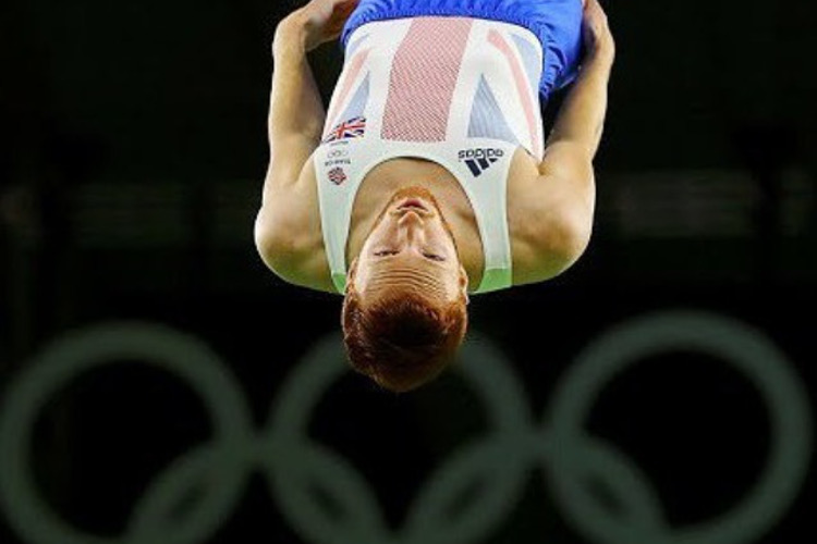 9th place finish for GB’s Nathan Bailey in Olympic trampoline