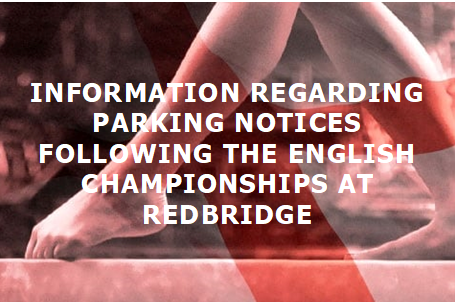 Information Regarding Parking Notices Following MA and WA English Championships