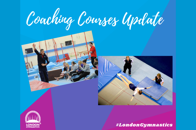 Coaching Courses Update...