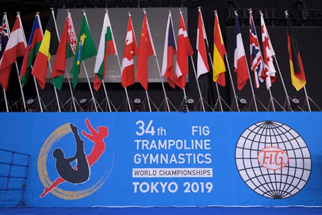 Success at trampoline, Tumbling and DMT World Championships